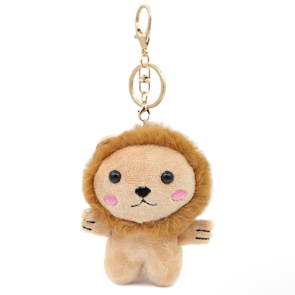 Accessories - Plush Lion Bag Charm / Keychain NWOT